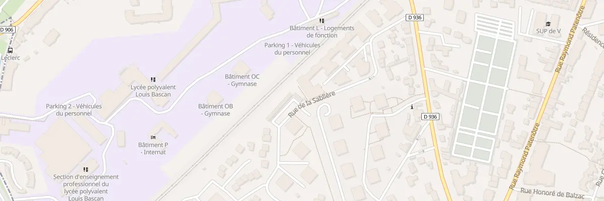 Plan du 14 Rue de la Sablière à Rambouillet