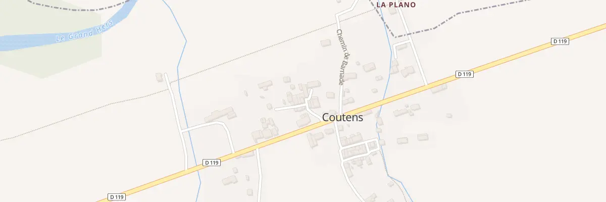 Plan du 8A Rue des Prés à Coutens