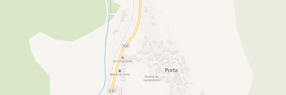 Plan du 5 Rue du Puymorens à Porta