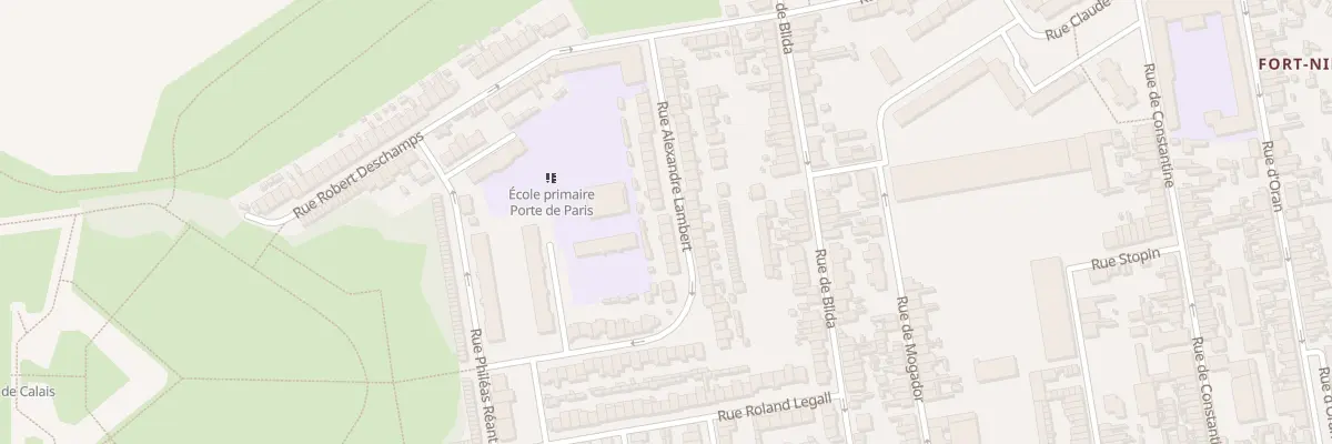 Plan du 31 Rue Alexandre Lambert à Calais