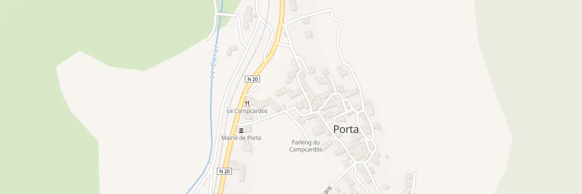 Plan du 5 Le Village à Porta