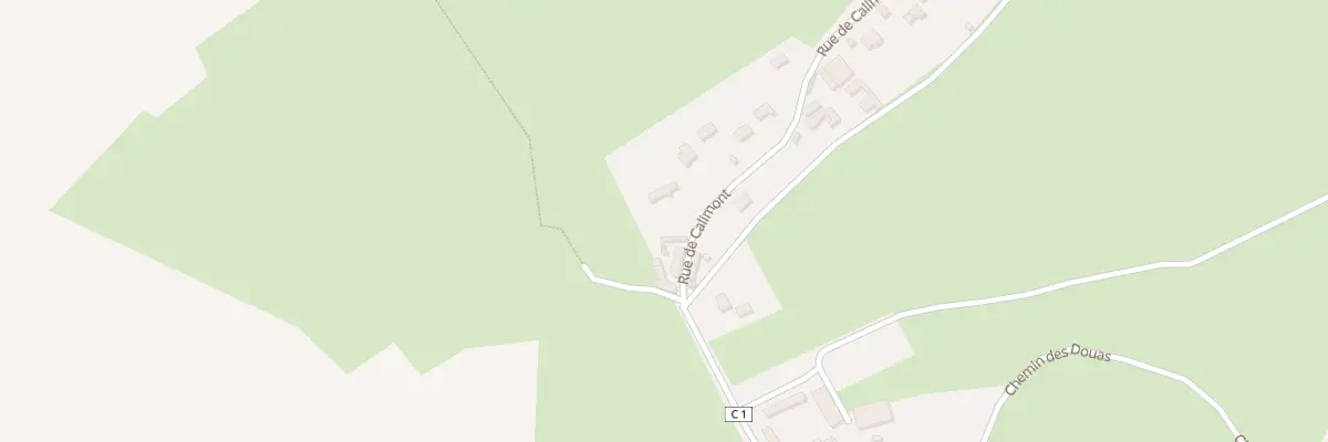 Plan du 3 Rue de Calimont à Cuigy-en-Bray