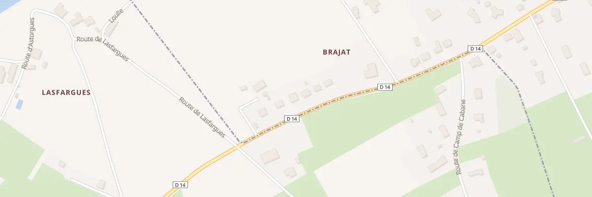 Plan du 5534 Champ de Brajat à Bretenoux
