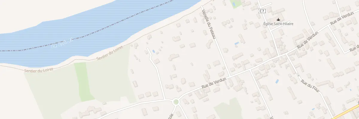 Plan du 1076 Rue de Verdun à Saint-Hilaire-Saint-Mesmin