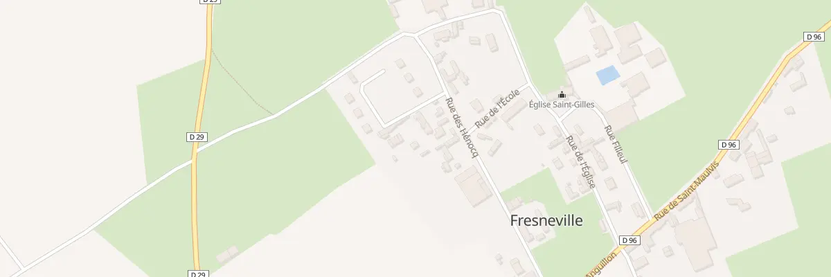 Plan du 10 Rue Charles de Gaulle à Fresneville