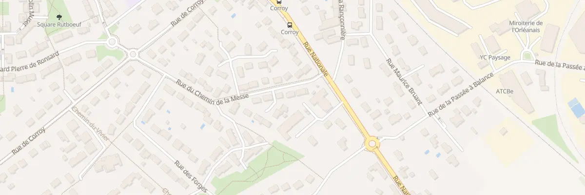 Plan du 3 Rue du Chemin de la Messe à Ormes