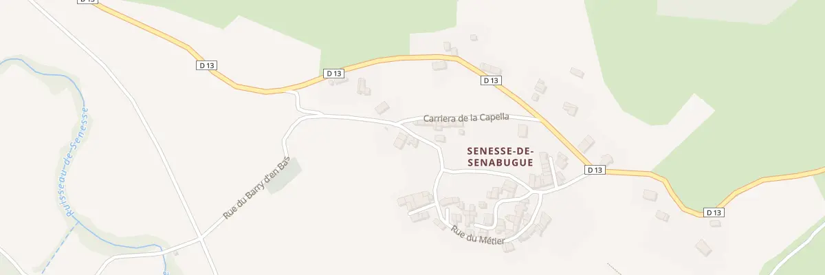 Plan du 5001 Senesse-Village à Dun