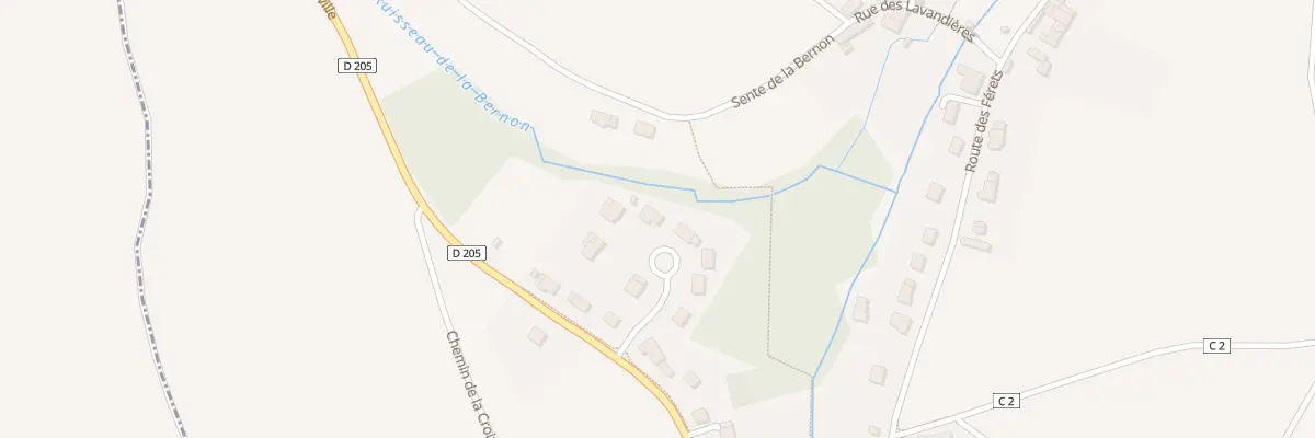 Plan du 27 Rte de Lainville à Montalet-le-Bois