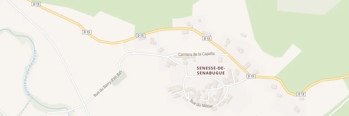 Plan du 6 Rue du Barry d’En Bas à Dun