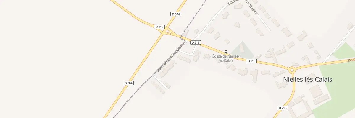 Plan du 53 Sq Sainte Marguerite à Nielles-lès-Calais