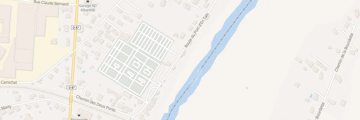 Plan du 28 Rte du Port d’En Taïx à Lavaur