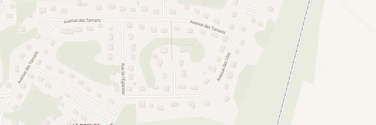 Plan du 6 Imp des Hortensias à Trie-Château