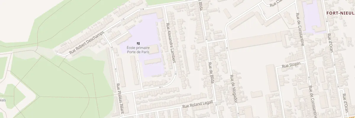 Plan du 62 Rue Alexandre Lambert à Calais