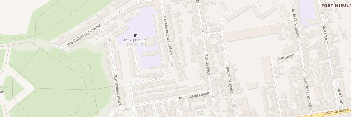 Plan du 56 Rue Alexandre Lambert à Calais