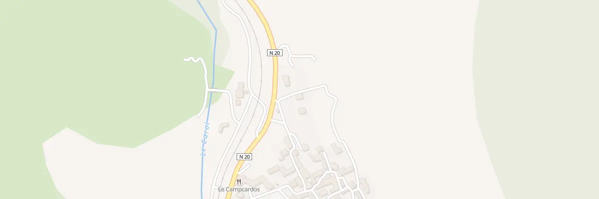 Plan du 20 Rue du Puymorens à Porta