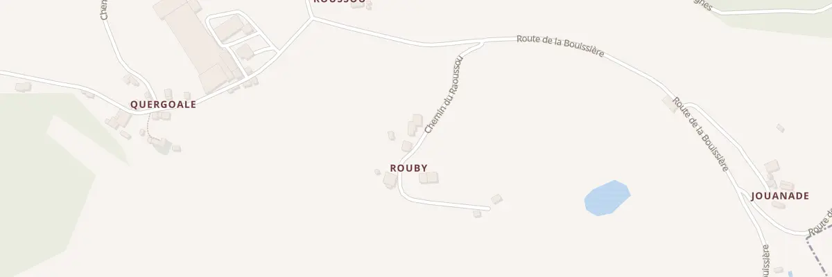 Plan du 5032 Combar à Féneyrols