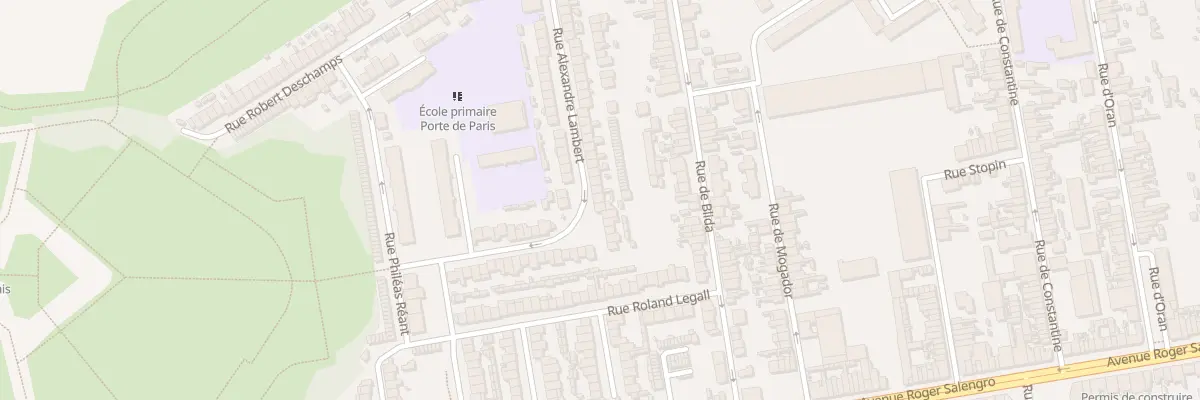 Plan du 50 Rue Alexandre Lambert à Calais