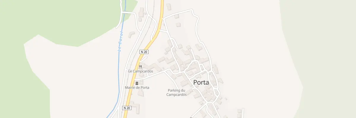 Plan du 6 Rue du Puymorens à Porta