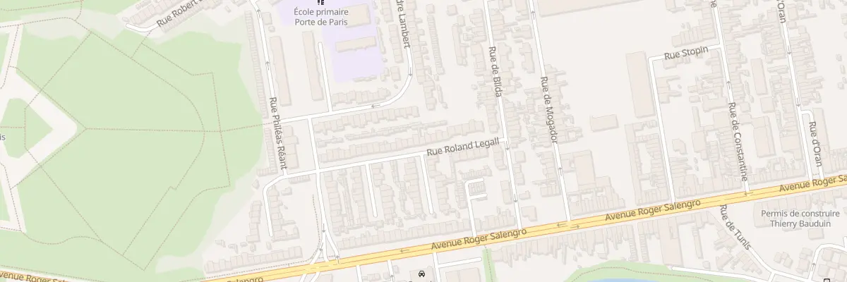 Plan du 37 Rue Roland Legall à Calais