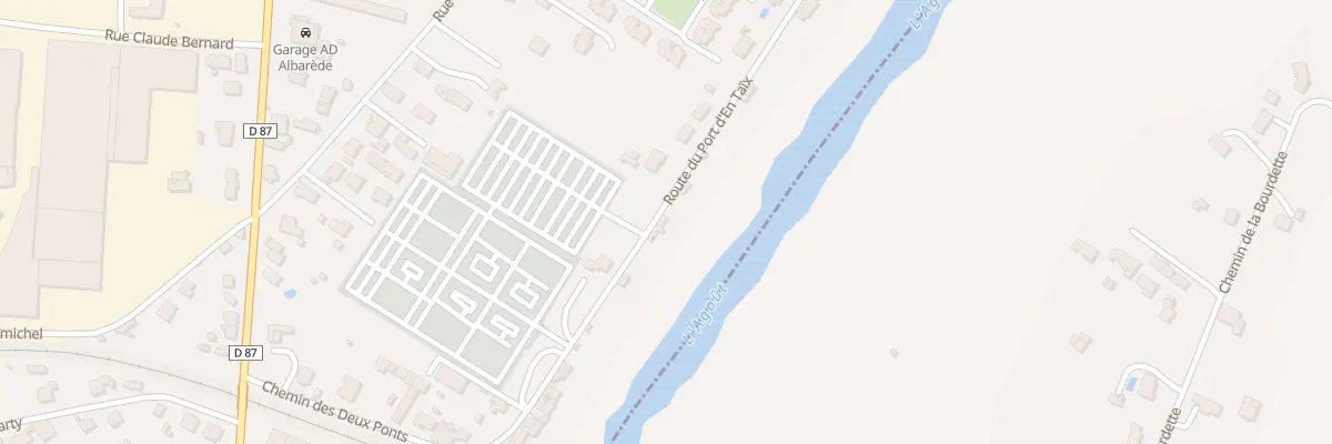 Plan du 30 Rte du Port d’En Taïx à Lavaur