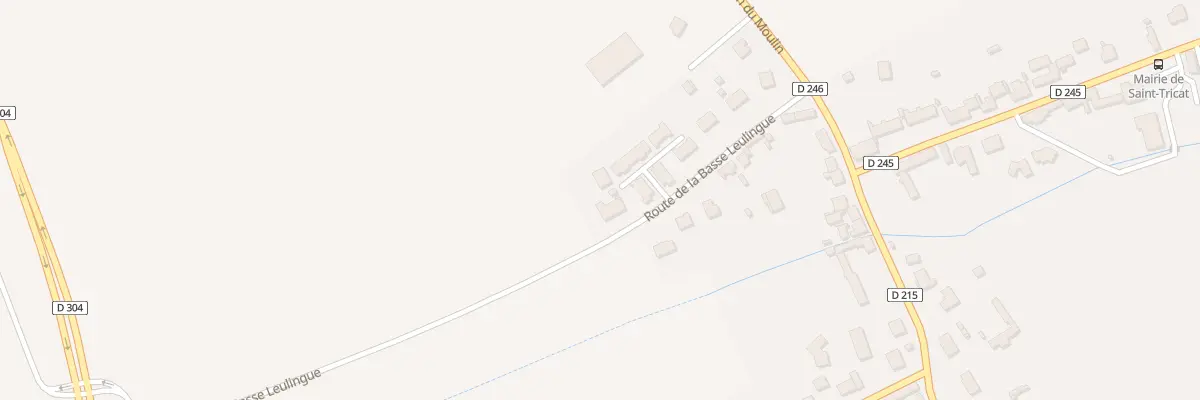 Plan du 182 Rte de la Basse Leulingue à Saint-Tricat