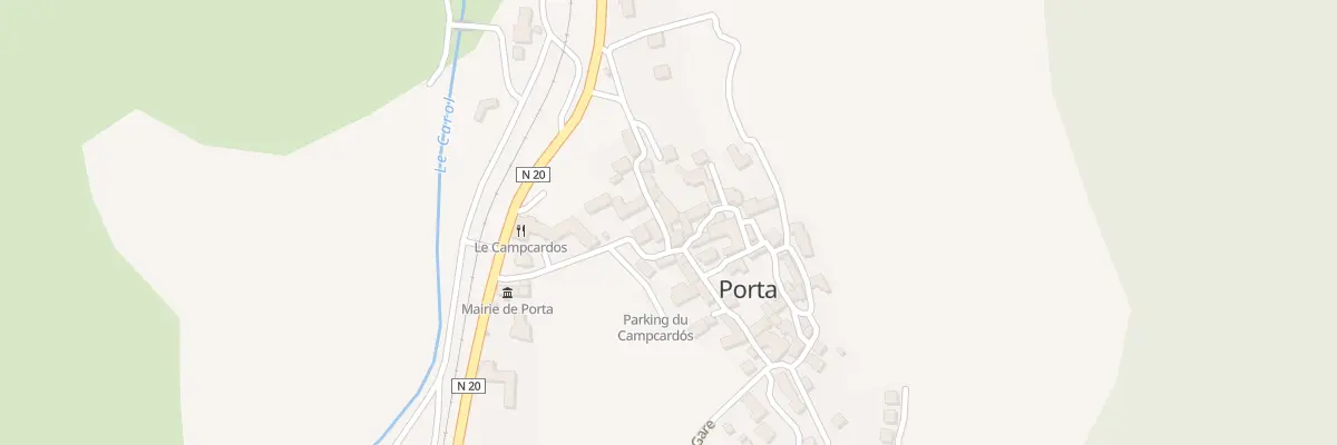 Plan du 4 Rue du Puymorens à Porta