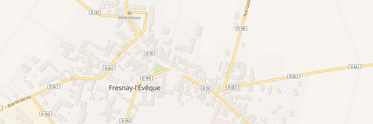 Plan du 3 Rue Charles Péguy à Fresnay-l’Évêque
