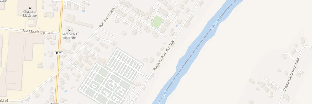 Plan du 13 Rte du Port d’En Taïx à Lavaur