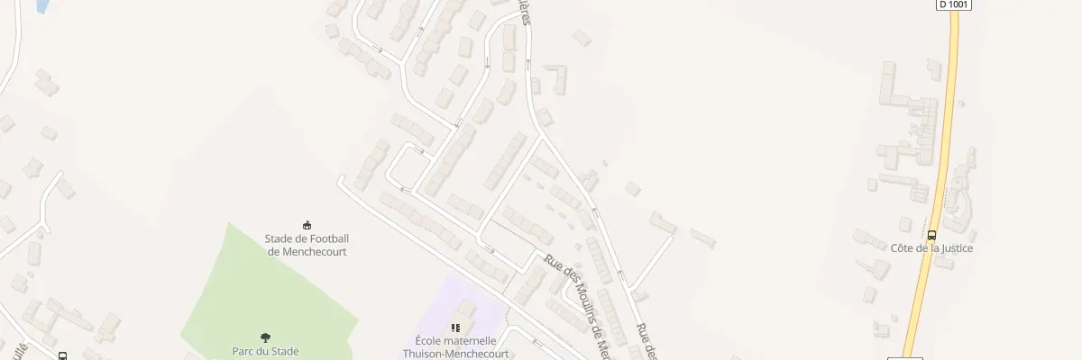 Plan du 93 Rue des Argillières à Abbeville