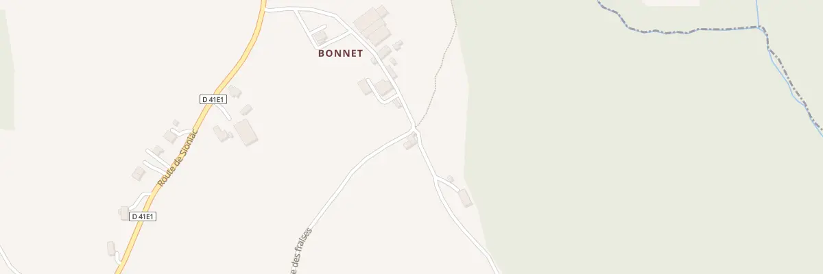 Plan du 5145 Bonnet à Astaillac