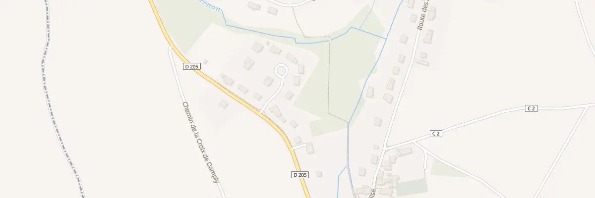 Plan du 19 Rte de Lainville à Montalet-le-Bois