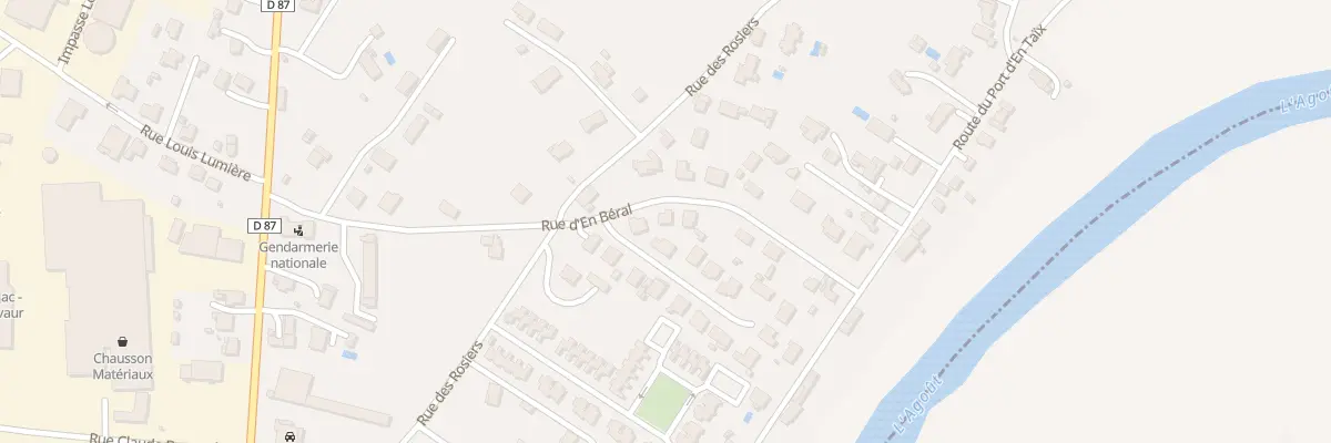 Plan du 12 Rue d’En Béral à Lavaur