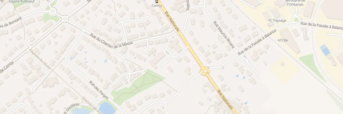 Plan du 71 Rte Nationale à Ormes