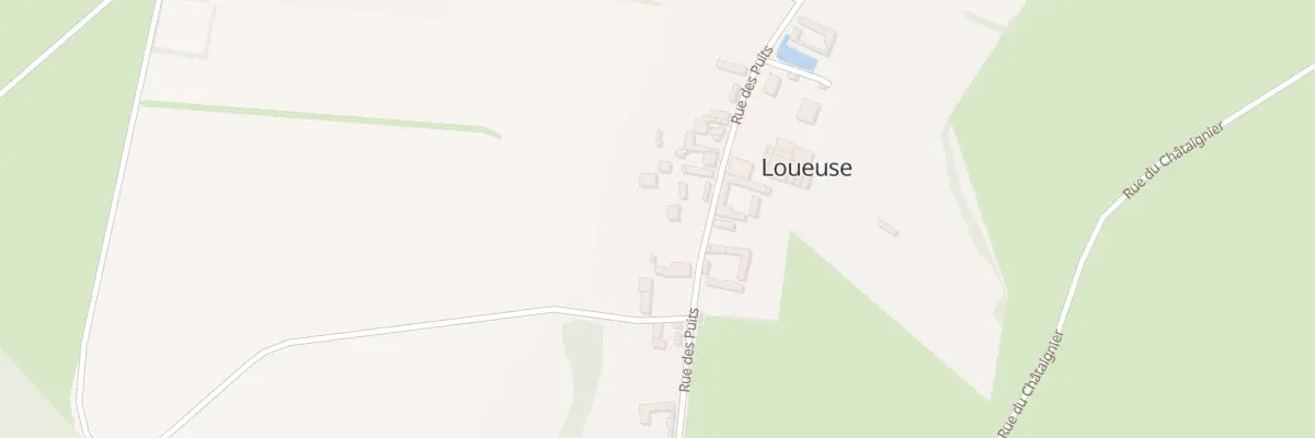Plan du 42 Rue des Puits à Loueuse