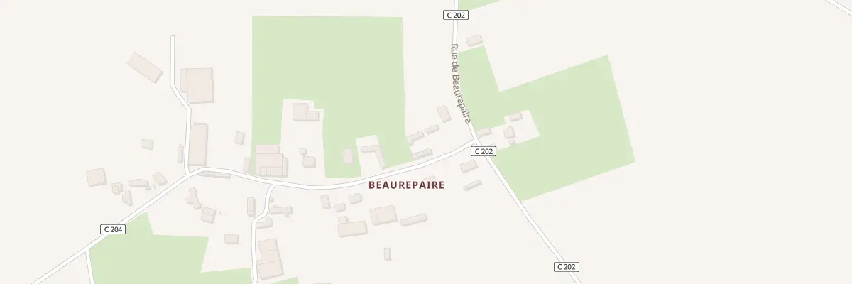 Plan du 5044 Beaurepaire à Fourcigny