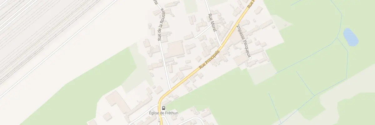 Plan du 1034 Rue Principale à Fréthun
