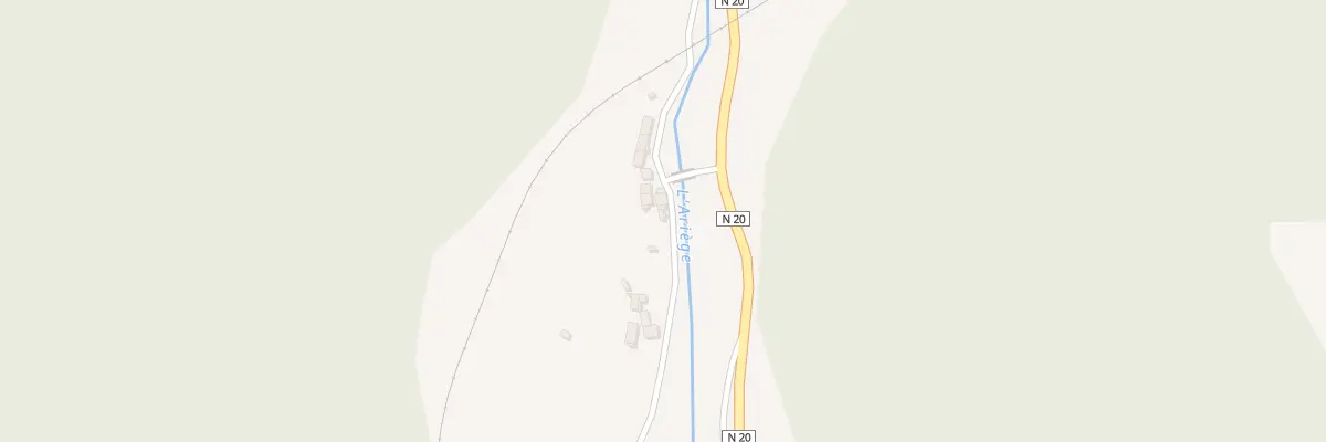 Plan du 295 Bordes d’En Haut à Mérens-les-Vals