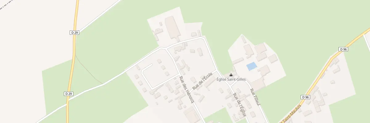 Plan du 7 Rue Charles de Gaulle à Fresneville