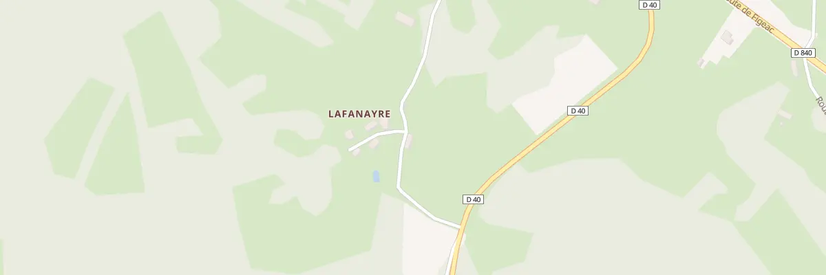 Plan du 5113 Lafanayre à Thémines