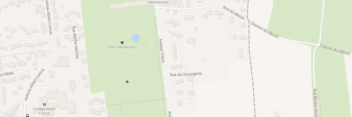 Plan du 1 Imp de la Porte aux Champs à Gargenville