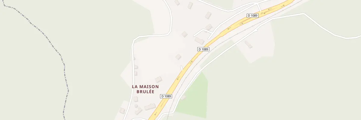 Plan du 2 La Maison Brulee à Gimel-les-Cascades