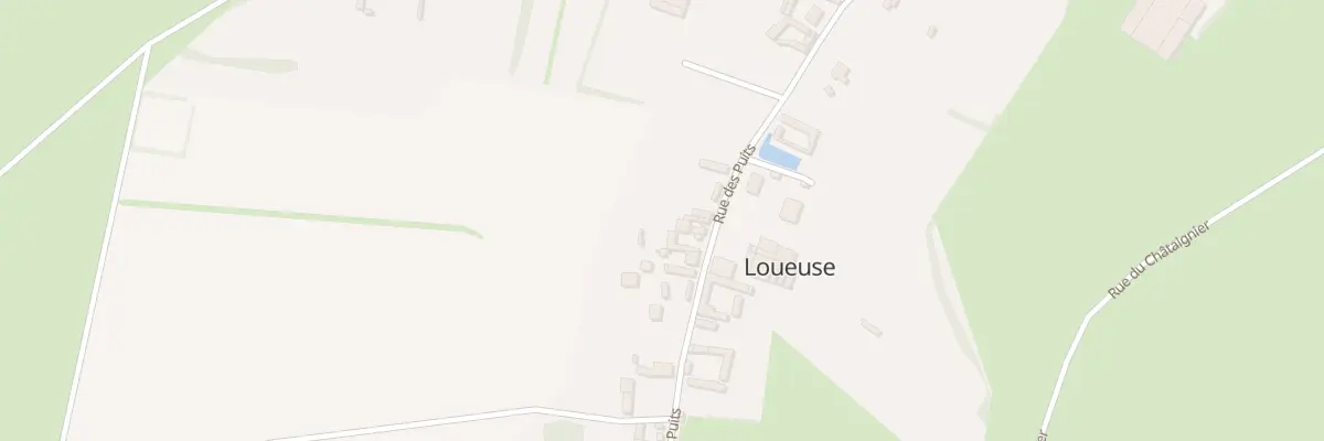 Plan du 48 Rue des Puits à Loueuse