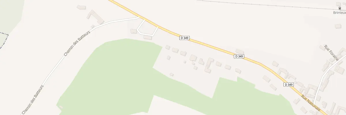Plan du 145 Rte Nationale à Brimeux