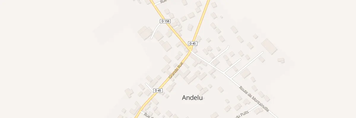 Plan du 27 Gr Grande Rue à Andelu