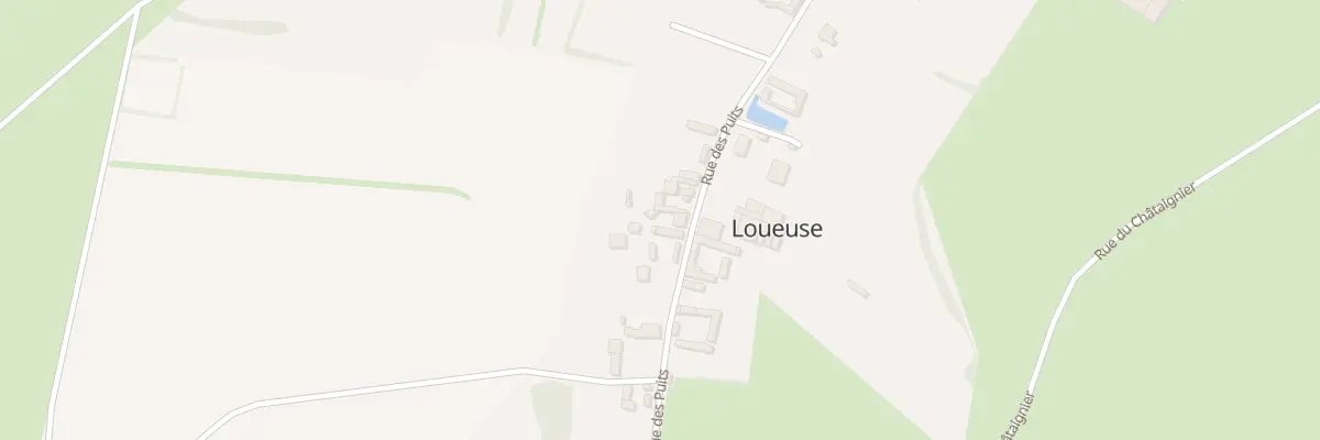 Plan du 44 Rue des Puits à Loueuse