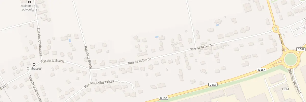 Plan du 79 Rue de la Borde à Ormes
