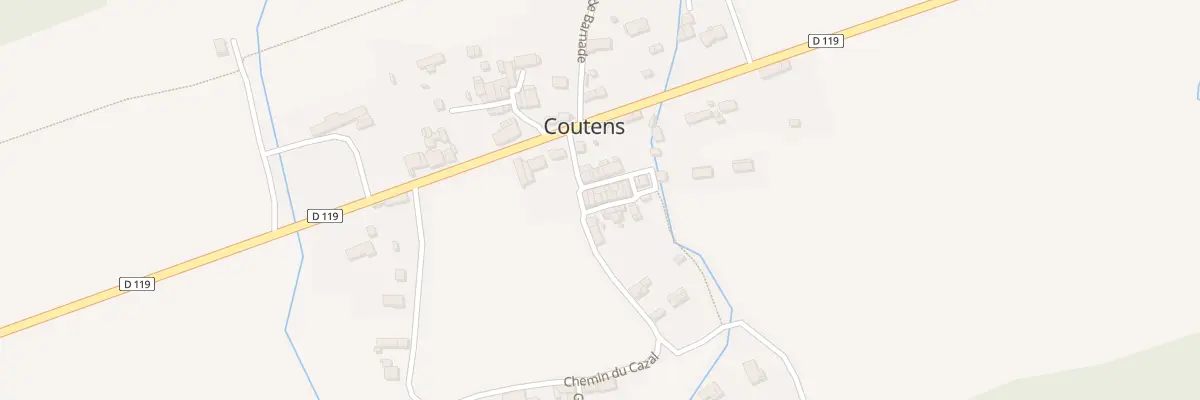 Plan du 53A Rue des Retraités à Coutens