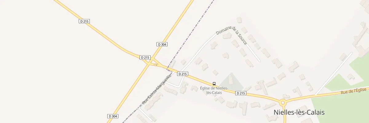 Plan du 354 Rue de l’Eglise à Nielles-lès-Calais