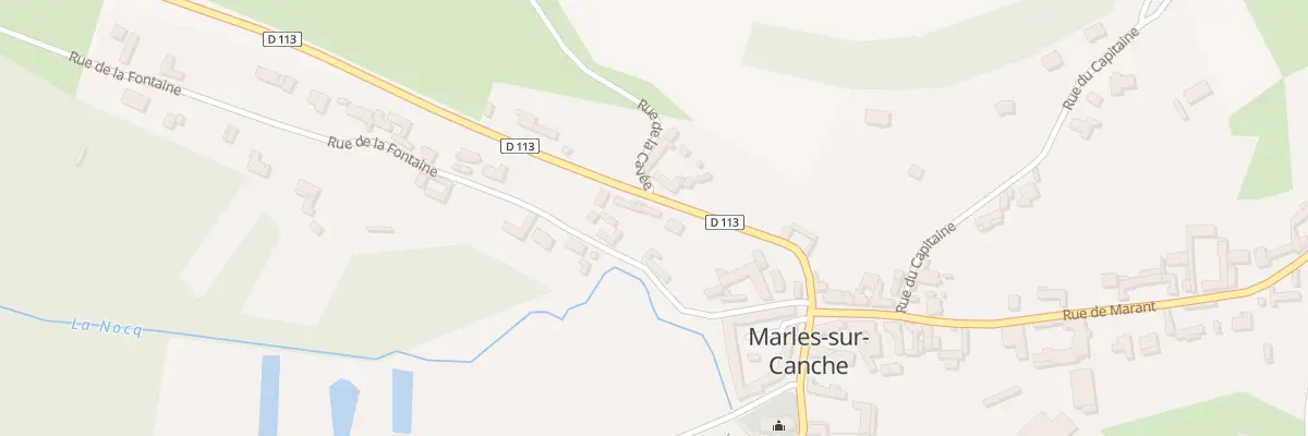 Plan du 6 Rue de Neuville à Marles-sur-Canche
