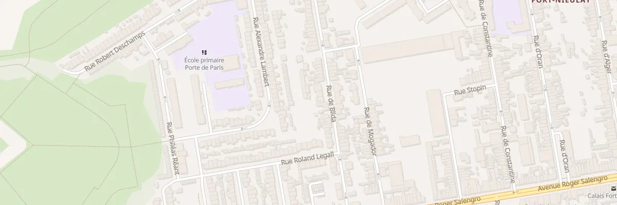 Plan du 27B Rue de Blida à Calais